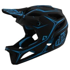 Nuevo Casco Troy Lee Stage MIPS Race Negro/Cyan!! 8 Nuevo Casco Troy Lee Stage MIPS Race Negro/Cyan!! -EBikes Accesorios 20 stage pinstripe helmet BLACKCYAN 1 1000x