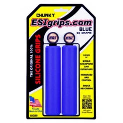 Puños ESI Grips CHUNKY - Endubikes 12 Puños ESI Grips CHUNKY - Endubikes -EBikes Accesorios 2014 Chunky BlueCutout 300dpi 350x350 1