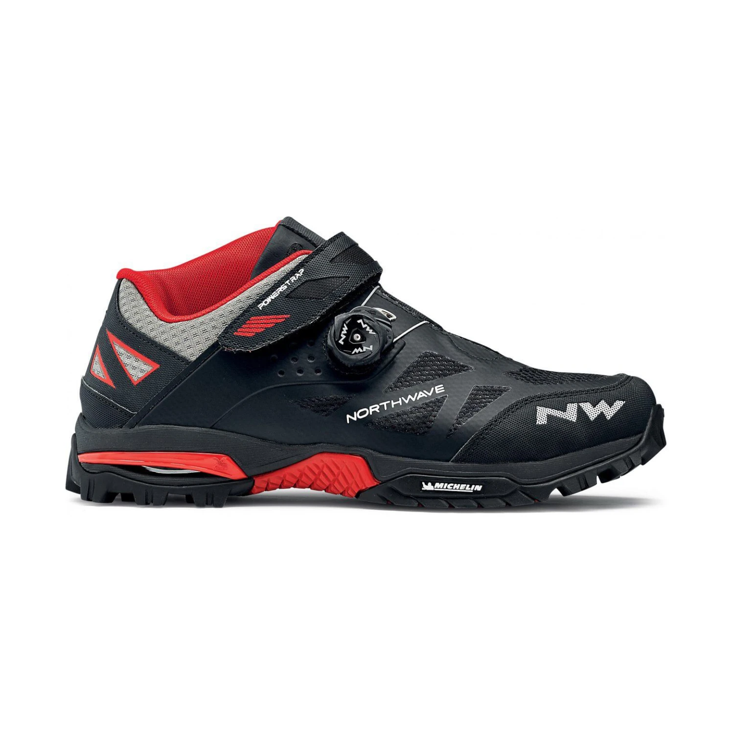 Zapatillas Northwave Enduro Mid Negro/Rojo 2018 3 Zapatillas Northwave Enduro Mid Negro/Rojo 2018
