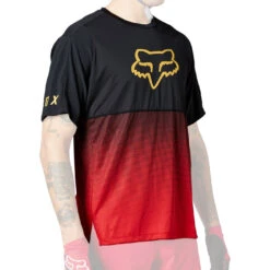 Maillot FOX INDICATOR SS 2017 Gris/Negro -EBikes Accesorios Camiseta FOX Flexair Chili 2