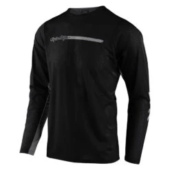 Camiseta TROY LEE DESIGNS Skyline Air Channel LS Black - Endubikes