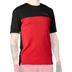 Camiseta Técnica FOX Flexair Delta SS Chili - Endubikes -EBikes Accesorios Camiseta Tecnica FOX Flexair Delta SS Chili 3