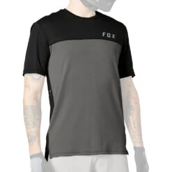 Camiseta Técnica FOX Flexair Delta SS Gris - Endubikes -EBikes Accesorios Camiseta Tecnica FOX Flexair Delta SS Gris 3