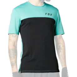 Camiseta FOX FlexAir Delta SS!! -EBikes Accesorios Camiseta Tecnica FOX Flexair Delta SS Turquesa 2