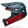 Bell Super DH MIPS Spherical!! -EBikes Accesorios Casco Bell Super DH MIPS Spherical Azul MateRojo 4 e1642682210196