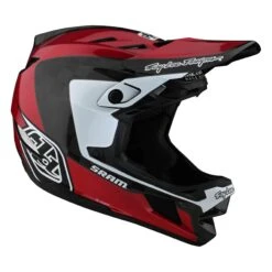 TROY LEE DESIGNS D4 Carbon MIPS Corsa SRAM -EBikes Accesorios Casco TROY LEE DESIGNS D4 Carbon MIPS Corsa SRAM Red 15 scaled 1
