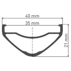 Ruedas A La Carta CW Ebike DT Swiss H Con Hope Pro 4 - Endubikes -EBikes Accesorios DT Swiss HX 581 perfil 3