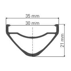 Ruedas A La Carta Custom Wheels Ebike DT Swiss HX Con Hope Pro 4 -EBikes Accesorios DT Swiss HX 531 Perfil 4
