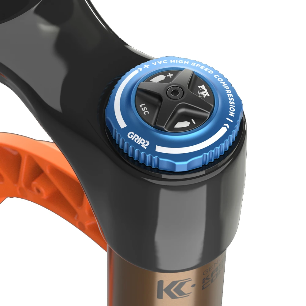 FOX 34 Factory Grip2 Orange 2023 - Endubikes 4 FOX 34 Factory Grip2 Orange 2023 - Endubikes - Imagen 2