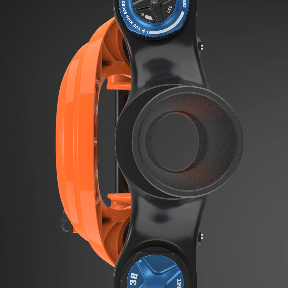 FOX 38 Factory Grip2 Orange 2023!! 5 FOX 38 Factory Grip2 Orange 2023!! - Imagen 3