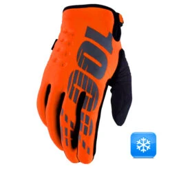 Guantes 100% Brisker - Endubikes -EBikes Accesorios Guantes 100 BRISKER Orange Neon