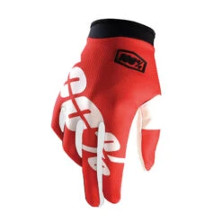 100% ITrack - Endubikes -EBikes Accesorios Guantes 100 itrack Red