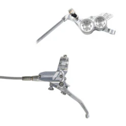 HOPE Tech 4 V4 Silver Latiguillo Metálico!!