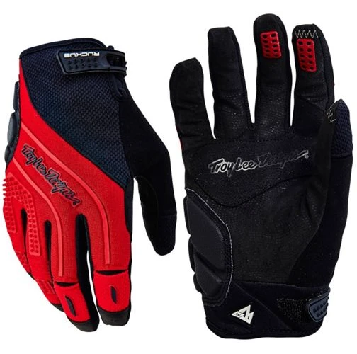 Guantes Troy Lee Ruckus SS16 Rojo - Endubikes 3 Guantes Troy Lee Ruckus SS16 Rojo - Endubikes