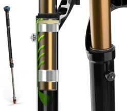 FOX 38 Factory Grip2 Black 2023 - Endubikes -EBikes Accesorios fox 38 1