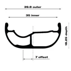 Ruedas A La Carta CW Ebike WTB HTZ Con DT Swiss 350 Hybrid - Endubikes -EBikes Accesorios htz 35 1