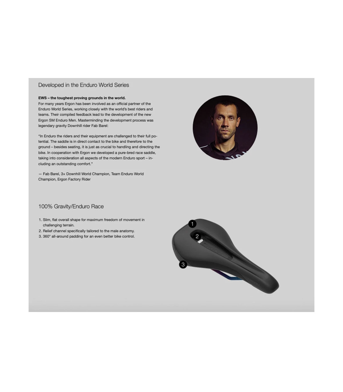 Sillin ERGON SM ENDURO Titanium! 8 Sillin ERGON SM ENDURO Titanium! - Imagen 6